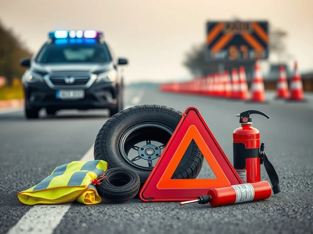 Obowiązkowe wyposażenie auta i najczęstsze kontrole policji