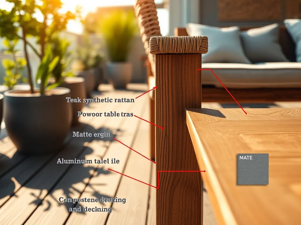 Z jakiego materiału wybrać najlepsze meble ogrodowe na taras?